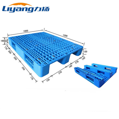 Stackable Lightweight Plastic Pallets Recycle Euro HDPE Pallets