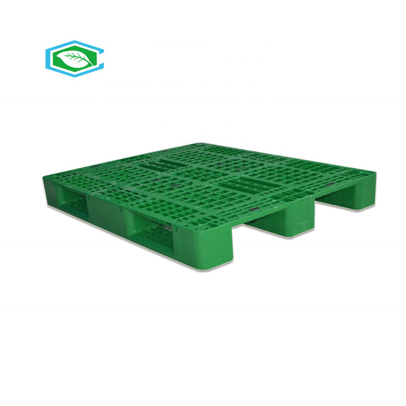 Hygiene Green Plastic Pallets , Global 48x40 Plastic Pallets Mesh Surface