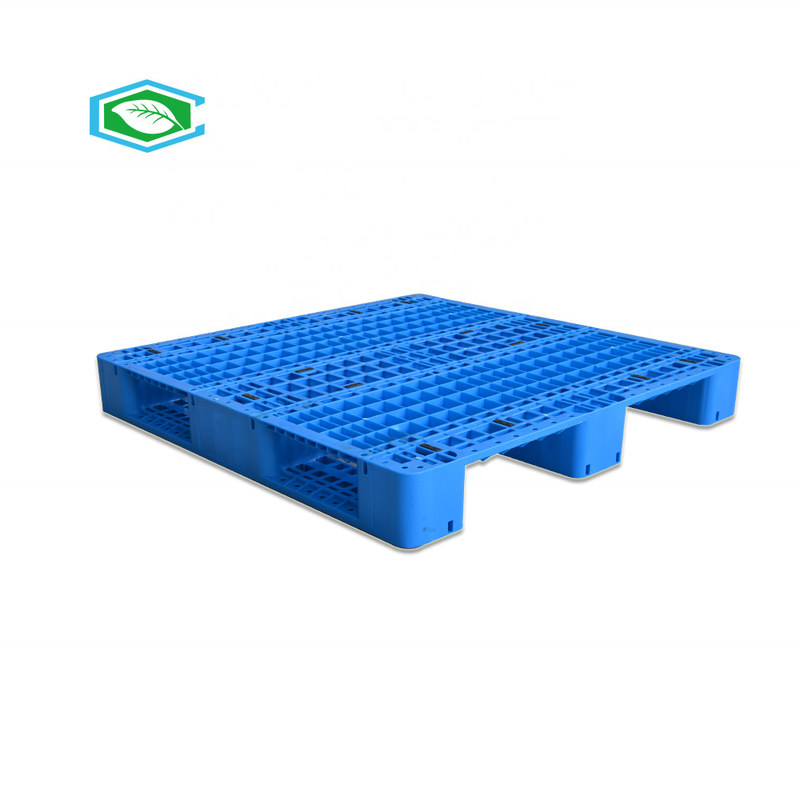 1200x1000 Heavy Duty Plastic Pallets Perforated Deck Mesh Surface Static 4 Ton