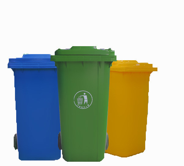 Anti Slip 26 Gallon Trash Can 120L Recycling Bin 100 Environmentally