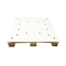 Red Warehouse Lightweight Plastic Pallets For 2300mm Width Goods
