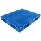 Yellow Stackable Euro Plastic Pallet 1300*1200mm For Transportation