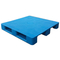 Blue LLDPE HDPE Material Nesting Flat Plastic Pallets Customized