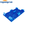 Blue Plastic EPAL Euro Pallet HDPE Pallets Four Way Single Face