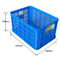 Fruit Yellow Stackable Plastic Crate Reusable Plastic Moving Boxes