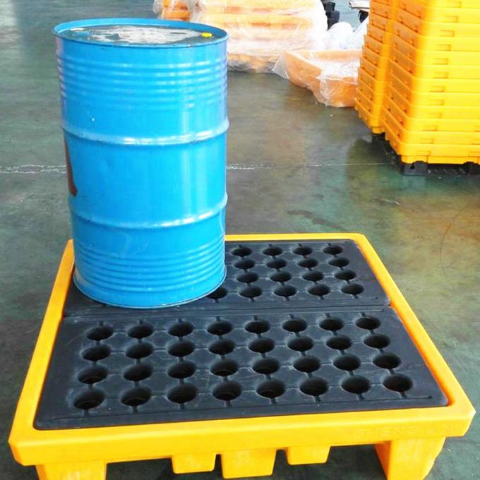HDPE Poly Plastic Spill Pallets 55 Gallon Drum Secondary Containment