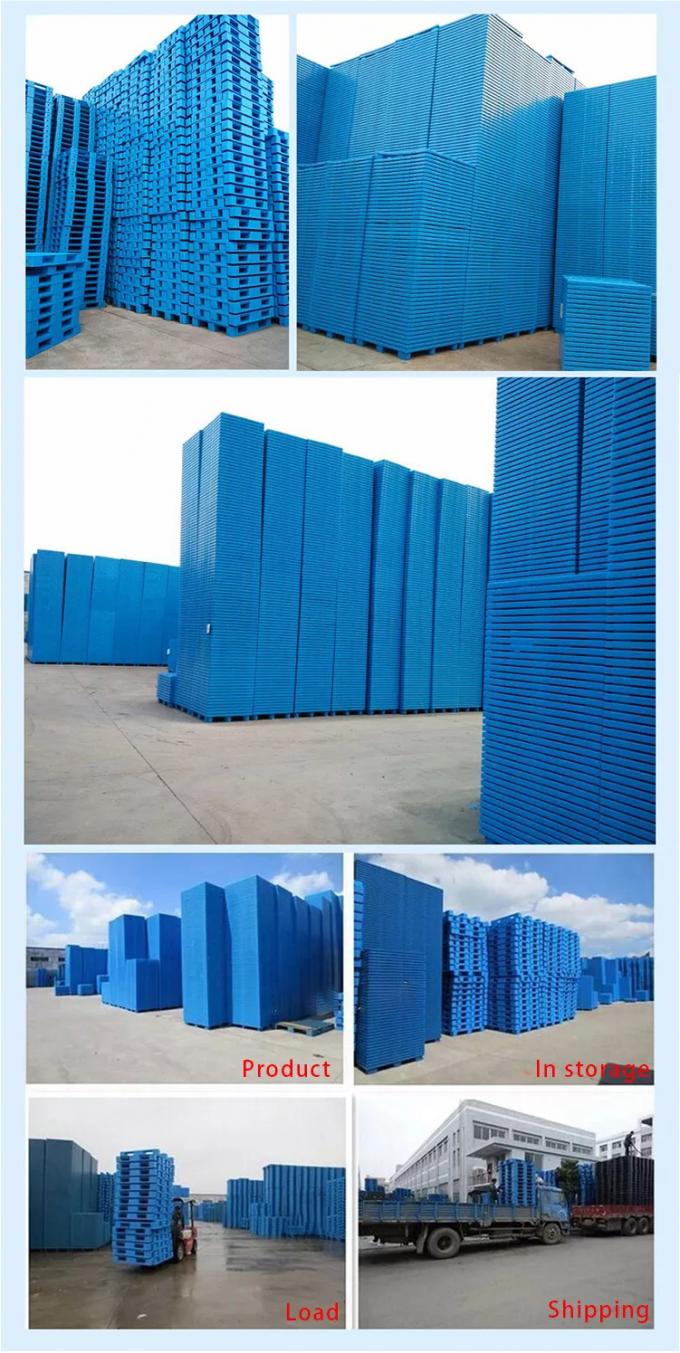 Food Grade Recycled Plastic Pallets SGS Extra Large Plastic Pallets