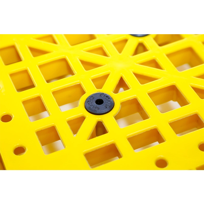 120X100 Industrial Blue Red Green Stackable Storage HDPE Euro Heavy Duty Plastic Pallet