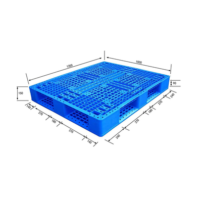 Hygiene Flat Top Plastic Pallets Anti Static HDPE Pallets 1200×1000mm