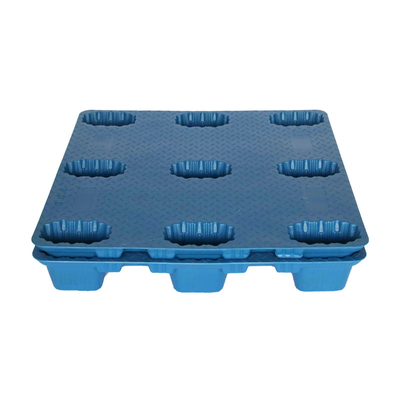 Food Grade 4 Way Nestable Plastic Pallet Waterproof For Household Hotel