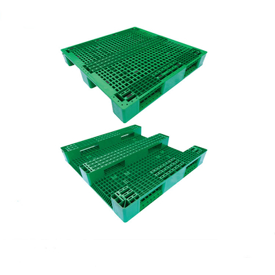 Green Perforated Pallet HDPE Warehouse Plastic Pallet 1500x1500mm