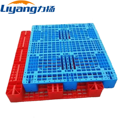 Disposable Package HDPE Pallets One Way Plastic Pallet Blue ISO9001