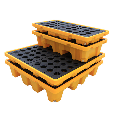 Heavy Duty Plastic Spill Pallets 1 Drum Spill Containment Pallet