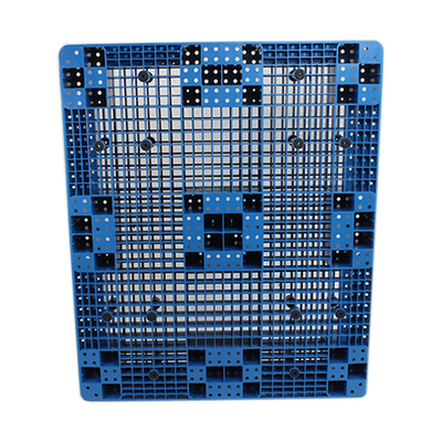 HDPE Perforated Nestable Plastic Pallets Blue 6 Ton Static Load