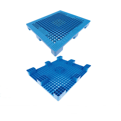 OEM SGS Blue Recycled Plastic Pallets HDPE Four Way Entry Pallet