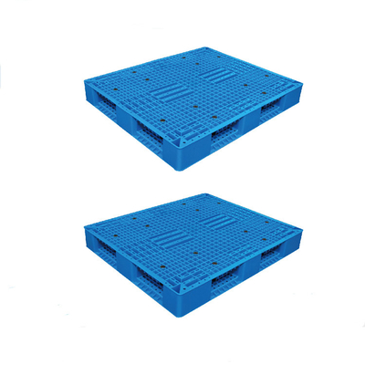 Durable Plastic Shipping Pallets 6000kgs Steel Reinforced Plastic Pallets