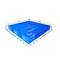 1200*1200 Blue Euro Pallets Made From Recycled Plastic For Warehouse