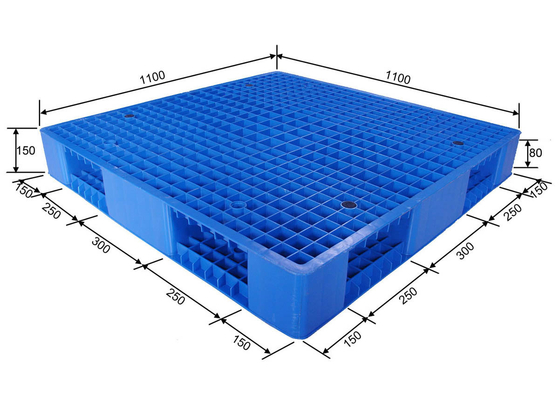 Euro Size Export Plastic Pallet HDPE Pallets For Transport