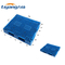 Blue Euro HDPE Plastic Pallets Nestable Heavy Duty Plastic Skids