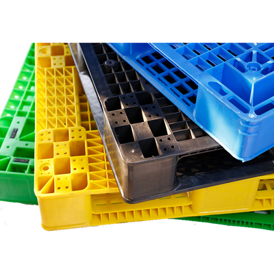 PMMA TPU Rackable Plastic Pallets Molded Plastic Pallets Black