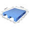 OEM Warehouse Plastic Pallet Blue Recycled HDPE 1200mm*1000mm*170mm