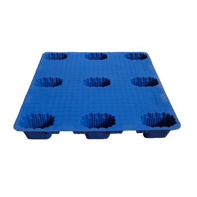 Reinforced Recycled Plastic Pallets Hygienic Euro Size 1100*1100mm