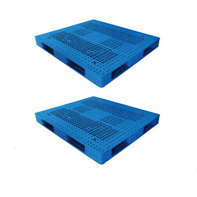 100 Recycled One Way Plastic Pallet Nestable Rackable HDPE Pallets