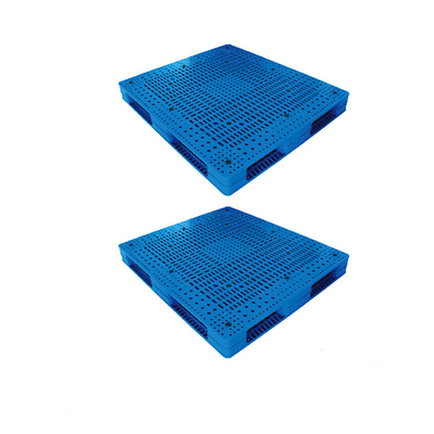 100 Recycled One Way Plastic Pallet Nestable Rackable HDPE Pallets