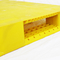 Red Plastic Stacking Pallets Yellow Injection Moulded Plastic Pallets