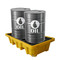 HDPE Poly Plastic Spill Pallets 55 Gallon Drum Secondary Containment Pallet Bunding