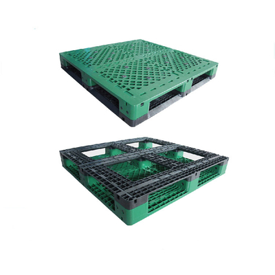 Recycled Black Plastic Pallet 1100x1100x150mm 8000Kg Static Load