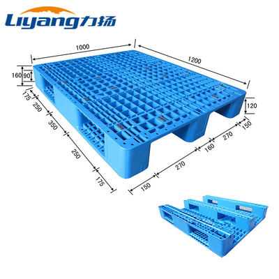 Euro Reinforced Plastic Pallet Hdpe Heavy Duty Storage Pallet 1200*1000*150