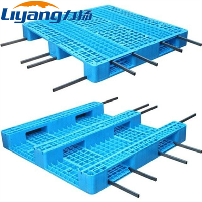 Disposable Package HDPE Pallets One Way Plastic Pallet Blue ISO9001