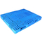 HDPE Recyclable Euro Plastic Pallet Blue Lightweight Moulded Pallets