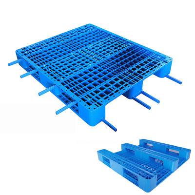 Eco Hygienic Rackable Plastic Pallet SGS Steel Reinforced Plastic Pallets