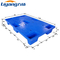 Blue Solid Deck Hdpe Plastic Pallets Made From Recycled Plastic