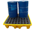 HDPE Chemical Drum Spill Containment Pallet For 55 Gallon Drum