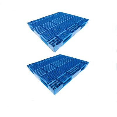 Durable Plastic Shipping Pallets 6000kgs Steel Reinforced Plastic Pallets