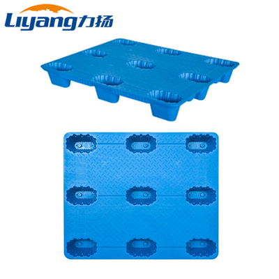 HDPE Single Side 9 feet Stacking Warehouse Transport Plastic Pallets