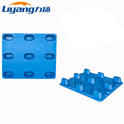 HDPE Single Side 9 feet Stacking Warehouse Transport Plastic Pallets