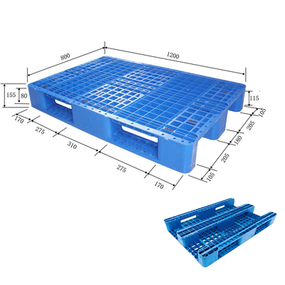 Heavy Duty Industrial Durable Hdpe Racking Steel Reinforced Euro Plastic Pallet