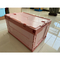 Folding HDPE Plastic Storage Crate With Attached Lid