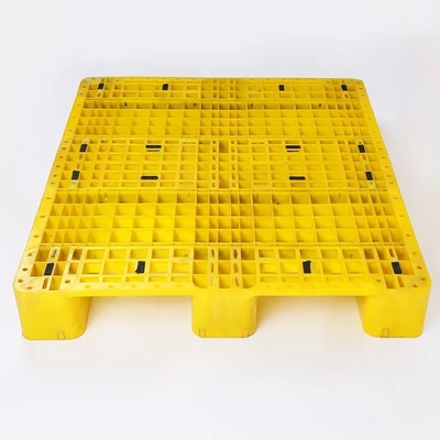 Warehouse Industrial Heavy Duty ISO Nestable Plastic Pallet 1400x1200 For Storage