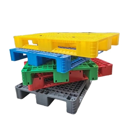 Warehouse Industrial Heavy Duty ISO Nestable Plastic Pallet 1400x1200 For Storage