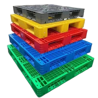 Warehouse Industrial Heavy Duty ISO Nestable Plastic Pallet 1400x1200 For Storage