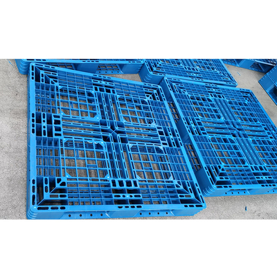 100% Virgin Material Hygienic Plastic Pallet 1100*1100mm Heavy Duty Steel Reinforced