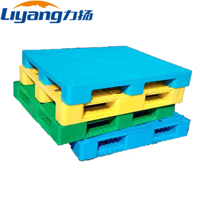 100% Virgin Material Hygienic Plastic Pallet 1100*1100mm Heavy Duty Steel Reinforced