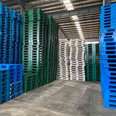 Single Faced Light Hygienic Euro Plastic Pallet 1100X1100X125mm