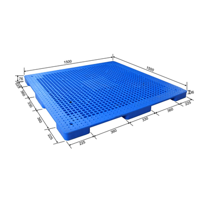 Euro HDPE Plastic Moisture Proof Pallet Corrosion Resistant For Goat Pig Chicken