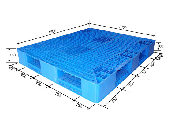 1200 x 1200 mm HDPE Plastic Pallets Euro Standard Size Heavy Duty in china